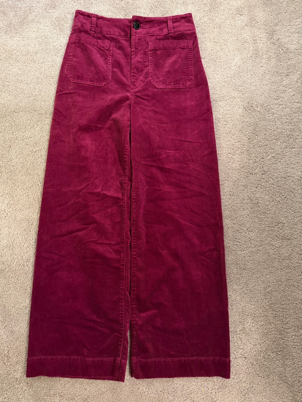 Anthropologie Maeve Colette Corduroy Pants 30T - Picture 6 of 8